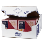478855 Tork Linstyle serwetka obiadowa - bordowa - 2