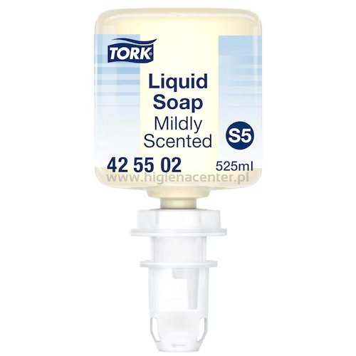 425502 Mydło TORK S5 Prem. delikatnie perfumowane mini mydło w płynie, 525ml