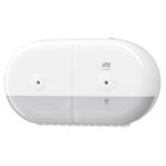 682000 Tork SmartOne mini podwójny dozownik do papieru toaletowego w roli T9 - 2