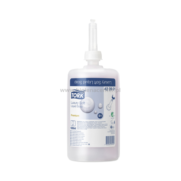 420901 Tork luksusowe mydło w płynie Premium S1