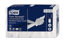 120454 Tork Xpress® skompresowany miękki ręcznik w składce wielopanelowej H2 [Karton: 12szt] - 2