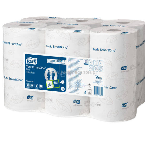 472193 Tork SmartOne mini papier toaletowy w roli T9