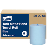 290068 Ręcznik TORK H1 Adv. MATIC Celuloza + makulatura ręcznik w roli niebieski 2w 150m 600o [Karton: 6 szt.] - 2